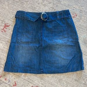Takara girls denim chambray skirt size 8-10 medium